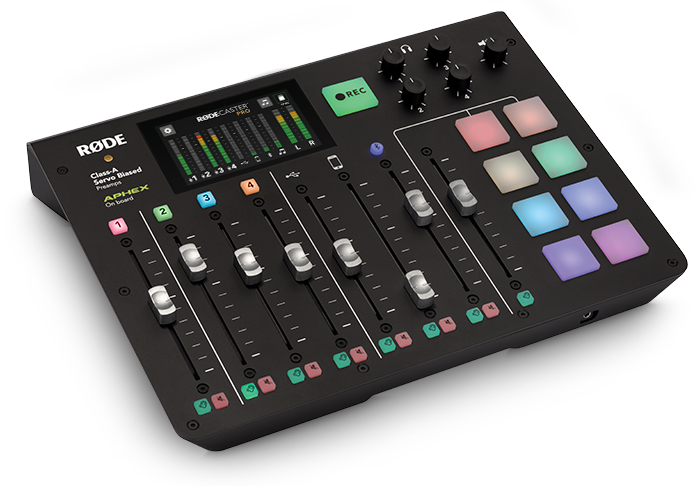 RØDE RØDECaster Pro 3 QUARTER 700x468+1.png