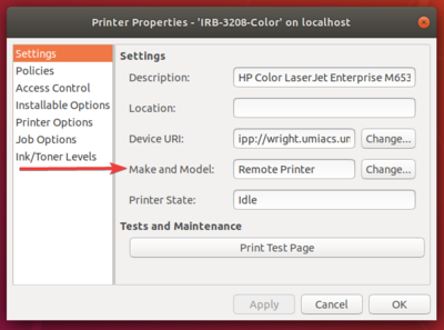 Ubuntu printer make model.png